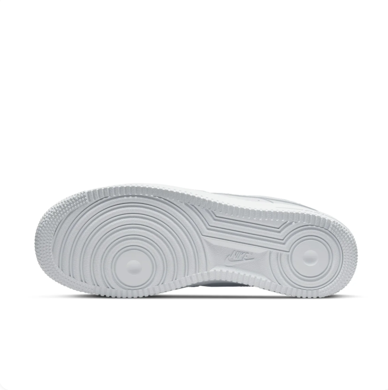 Nike Air Force 1 All-White Low-Top Sneakers