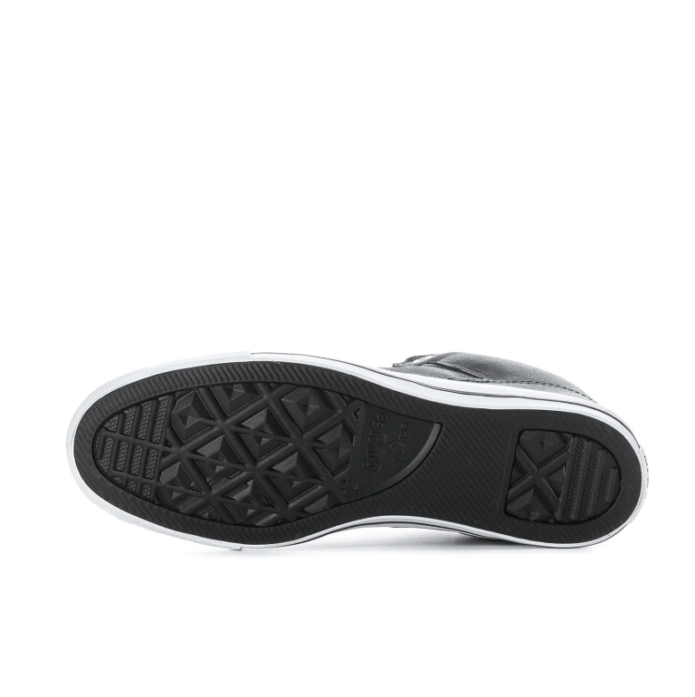 Converse All Star Black High-Top Sneakers with White Toe Cap