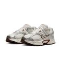 Nike Cream & Metallic Silver Mesh Sneakers with Brown Accents