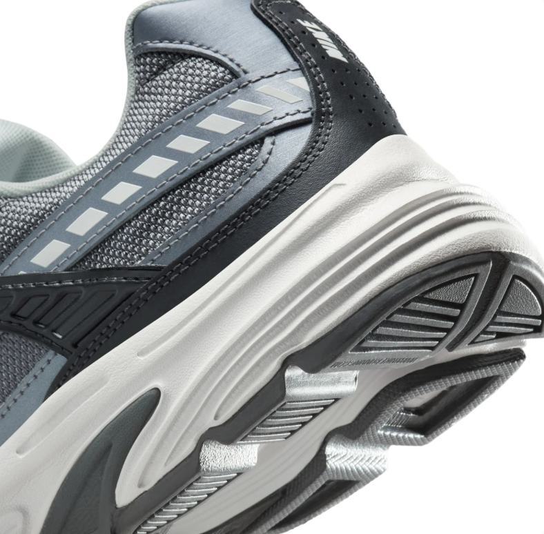 Nike Initiator Black & Gray Sneakers with White Midsole