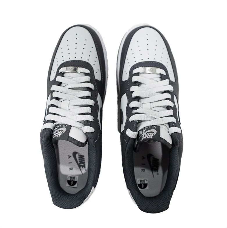 Nike Air Force 1 Black and White Low-Top Sneakers