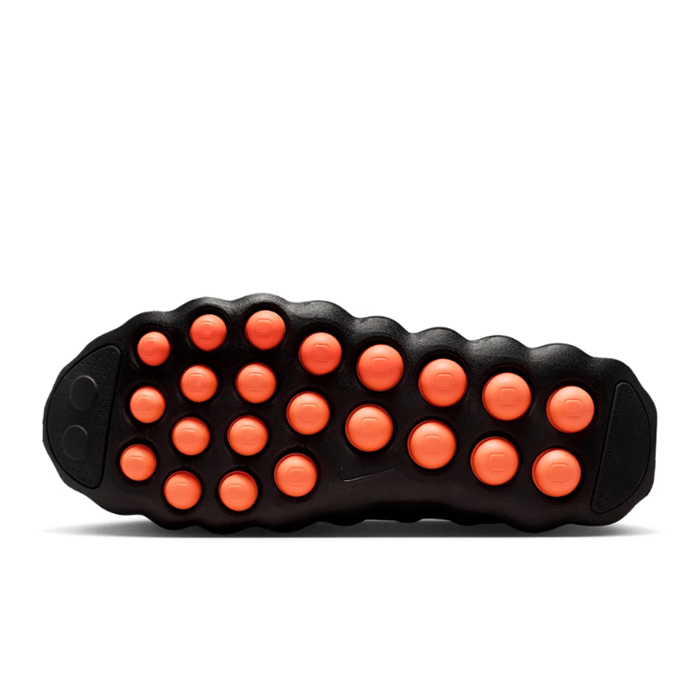 Nike Black Sneakers with Orange Sole Pods