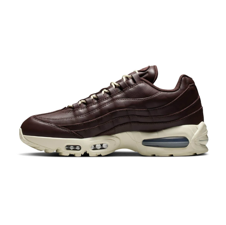 Nike Air Max 95 Dark Brown and Cream Sneakers