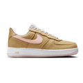 Nike Air Force 1 Low Tan and Pale Pink Sneakers