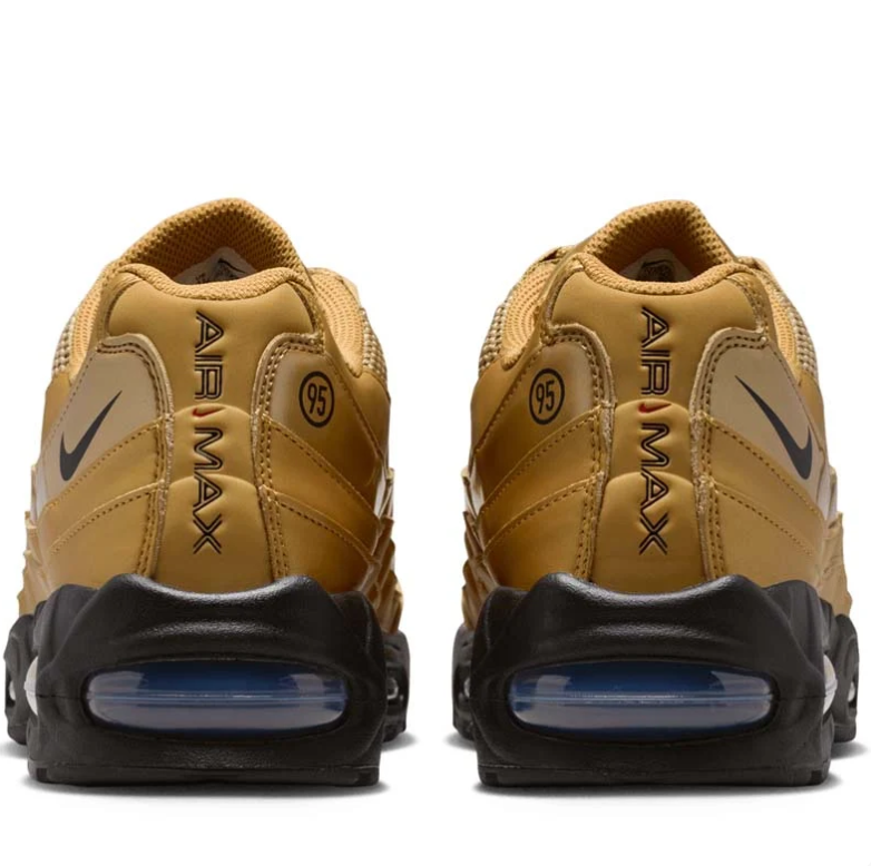 Nike Air Max 95 Metallic Gold and Black Sneakers