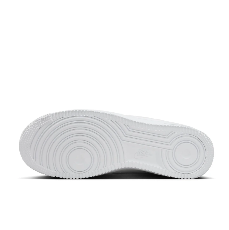 Nike White Low-Top Sneakers with Raised Rose Details